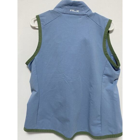 RLX Golf Ralph Lauren Women's Printed Terry Sleeveless Full-Zip Vest Size S NWT - Picture 10 of 10